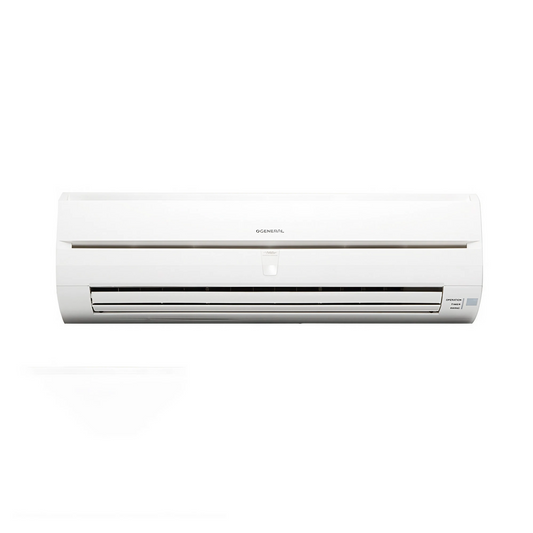 GENERAL ASH12USCCW - Split Wall Air Conditioner 1 TON (Non-Inverter) (White) PA-3210-AC