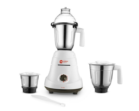 Orient Adele 750W  3 Jars Mixer Grinder  (White) O-1003-MG