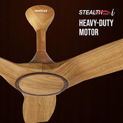 Havells Stealth Wood 50'' Ceiling Fan (Pinewood) H-239 - Ceiling Fan - Best Ceiling Fan Price in Bangladesh  | Alphaeshop.store