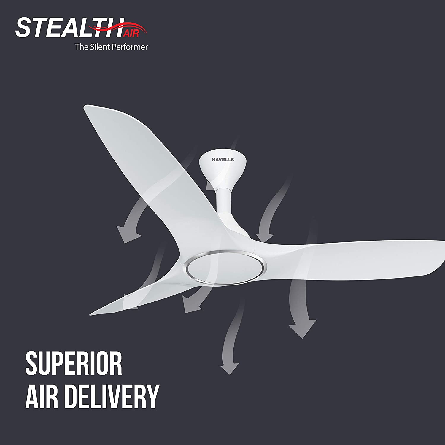 Havells Stealth Air 50'' (White) H-183