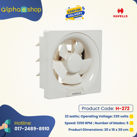 Havells  Ventilair DX 10" White  H-272