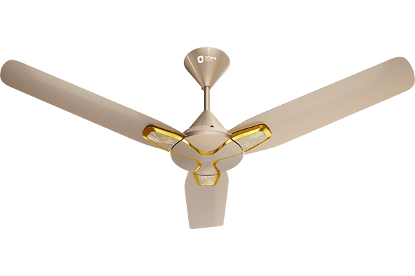 Orient Jazz Art  48'' Ceiling Fan  Topaz Gold (O-191)