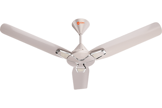 Orient Jazz Art  48'' Ceiling Fan White Chrome (O-189)