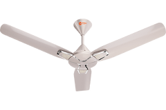 Orient Jazz Art  48'' Ceiling Fan White Chrome (O-189)