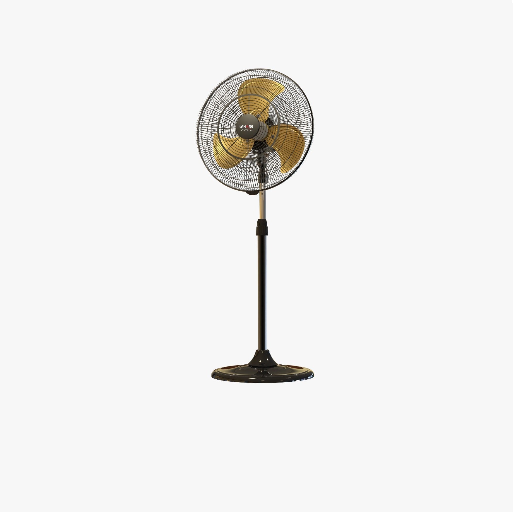 Lahore 18'' Pedestal Fan (Black Gold) LH-103