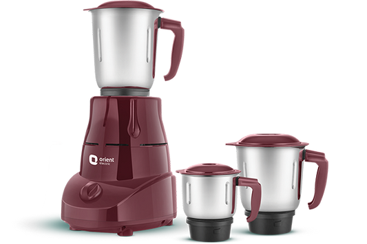 Orient Bolt Mixer Grinder 500 W ( Maroon ) O-1002-MG