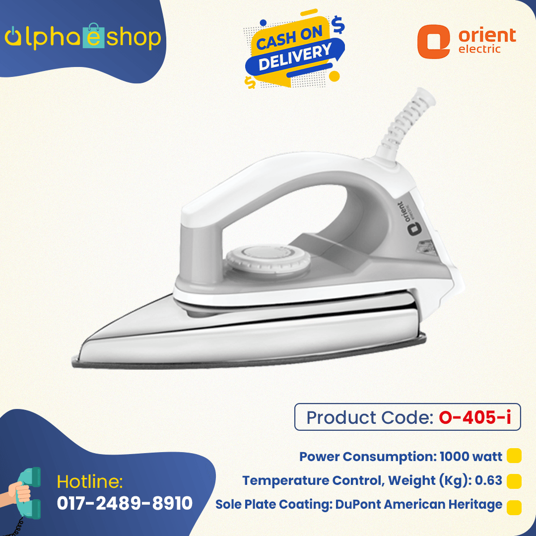 Orient Enduro Dry Iron 1000w