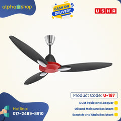 Usha Bloom Daffodil 50'' (Red & Black) U-187