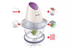 Philips HR1397/11 Viva Collection Chopper PH-1120-HM